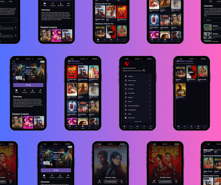 Movie Streaming App