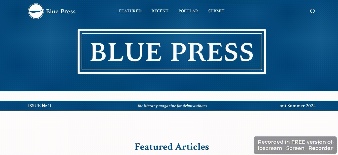 Squarespace Blog Website